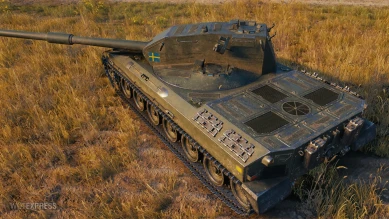 Финальная модель и изменения ТТХ танка Bofors Tornvagn в World of Tanks