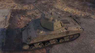 Скриншоты и изменения ТТХ танка M4A2 T-34 в World of Tanks