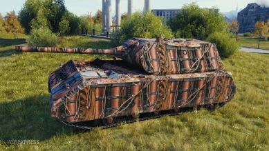 2D-стиль «Катушка индуктивности» из режима «Возвращение Ваффентрагера» в World of Tanks