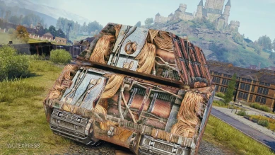 2D-стиль «Катушка индуктивности» из режима «Возвращение Ваффентрагера» в World of Tanks