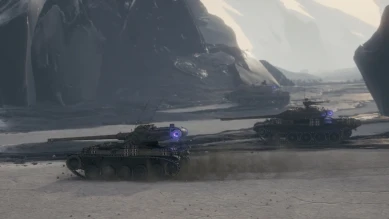 Скриншоты игровой локации для события «Мирный: Надежда» в World of Tanks