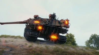 БОСС: Неуязвимый из события «Мирный: Надежда» 2021 в World of Tanks