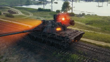 БОСС: Неуязвимый из события «Мирный: Надежда» 2021 в World of Tanks