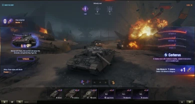 Новый ангар к фан-режиму «Мирный: Надежда» 2021 в World of Tanks