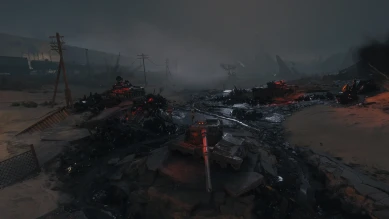 Новый ангар к фан-режиму «Мирный: Надежда» 2021 в World of Tanks