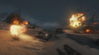 Новый ангар к фан-режиму «Мирный: Надежда» 2021 в World of Tanks