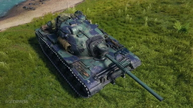 Историчный 3D-стиль «Хэлрейзер» для танка M60 в World of Tanks