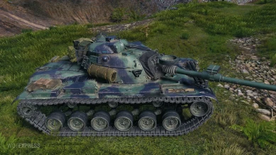 Историчный 3D-стиль «Хэлрейзер» для танка M60 в World of Tanks