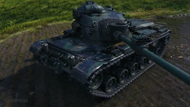 Историчный 3D-стиль «Хэлрейзер» для танка M60 в World of Tanks