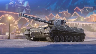 Все заставки для лутбоксов новогоднего наступления 2022 в World of Tanks