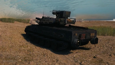 Историчный 3D-стиль «Саламандра» для танка XM551 Sheridan в World of Tanks Историчный 3D-стиль «Саламандра» для танка XM551 Sheridan в World of Tanks