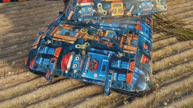 2D-стиль «Роботизированная маскировка» в World of Tanks