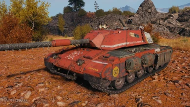 Bisonte C45 с 3D-стилем в Новогоднем календаре 2022 World of Tanks?
