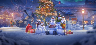 Зимняя история в World of Tanks