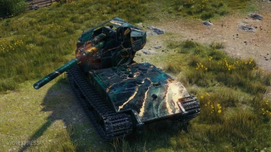 Скриншоты специального танка WT 12 для аукциона 2022 в World of Tanks
