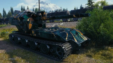 Скриншоты специального танка WT 12 для аукциона 2022 в World of Tanks