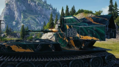 Скриншоты специального танка WT 12 для аукциона 2022 в World of Tanks