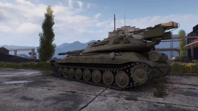 Объект 705A (ТТ-10, СССР, прокачиваемый) во всей красе на HD картах WOT