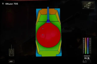 Убер бронированная башня у нового танка СССР ТТ-9 уровня «Объект 705».