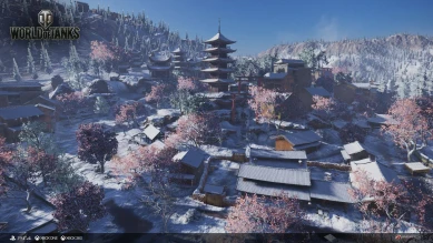 Первая карта 2018 года на консольных танках "Nomonhan".