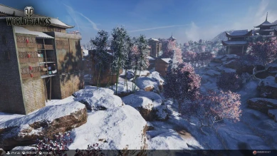 Первая карта 2018 года на консольных танках "Nomonhan".