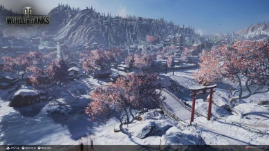 Первая карта 2018 года на консольных танках "Nomonhan".