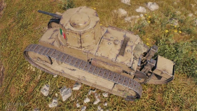 Fiat 3000 ЛТ 1 уровень, Италия WoT.