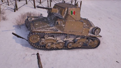 L6/40 ЛТ 2 уровень, Италия WoT.