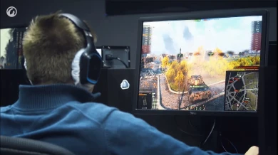 Немецкий Leopard 1 с барабаном или с системой дозарядки.