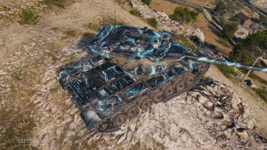 Новый стиль «Молния», будет доступен для клановых игроков WoT.