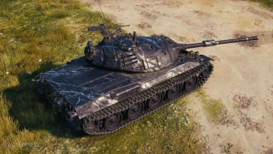 2D-стиль «Чёрный мрамор» из обновления 1.16 в World of Tanks