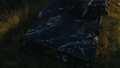 2D-стиль «Чёрный мрамор» из обновления 1.16 в World of Tanks