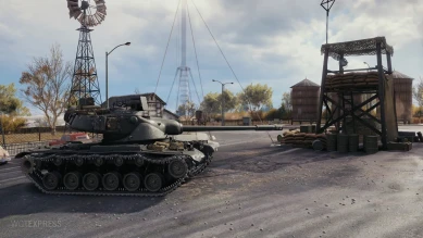 Расширенный 3D-стиль «Хэлхаунд» для танка T54E1 в World of Tanks