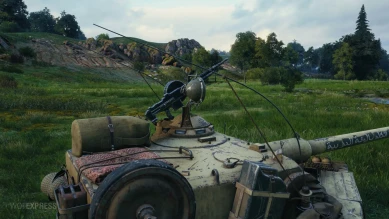 Расширенный 3D-стиль «Маренго» для танка AMX 13 105 в World of Tanks