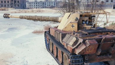 Расширенный 3D-стиль «Игельшнойцхен» для танка Rheinmetall Skorpion в World of Tanks