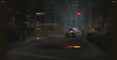 Škoda T 27, T26E3 Eagle 7, FCM 50 t c уникальными 2D-стилемя во внутриигровом магазине World of Tanks Škoda T 27, T26E3 Eagle 7, FCM 50 t c уникальными 2D-стилемя во внутриигровом магазине World of Tanks