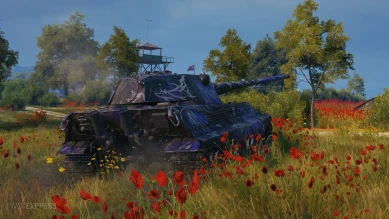 2D-стиль «В потоке» из 1.16.1 в World of Tanks