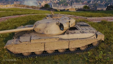 Скриншоты танка FV4201 Chieftain Proto с супертеста World of Tanks