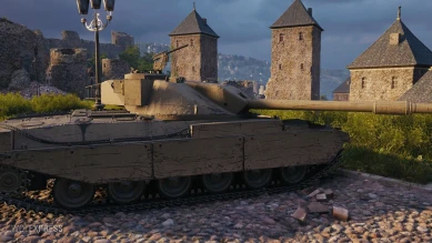 Скриншоты танка FV4201 Chieftain Proto с супертеста World of Tanks