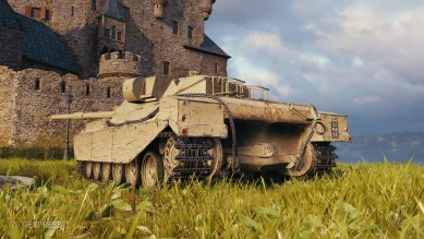 Скриншоты танка FV4201 Chieftain Proto с супертеста World of Tanks