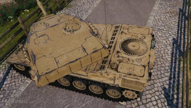 Скриншоты танка Vipera с супертеста World of Tanks