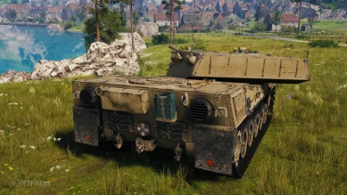 Скриншоты танка Vipera с супертеста World of Tanks