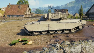 Финальная модель танка FV4201 Chieftain Proto в World of Tanks