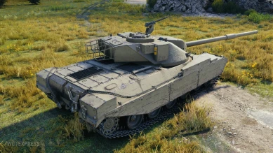 Финальная модель танка FV4201 Chieftain Proto в World of Tanks