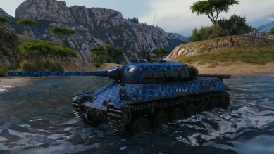 2D-стиль «Синяя чешуя» из 1.17 World of Tanks