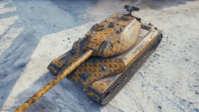 2D-стиль «Жёлтая чешуя» из обновления 1.17 World of Tanks