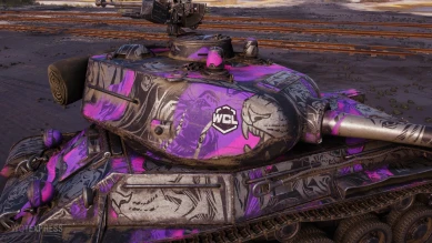 2D-стиль «Чемпион WCL 2022» в World of Tanks