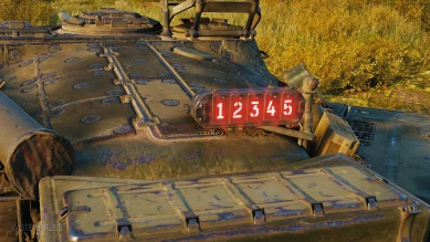 Историчный 3D-стиль «Варан» для танка Объект 780 в World of Tanks