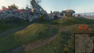 Изменения на карте «Редшир» в World of Tanks