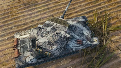 2D-стиль «Фанат зимнего WCL 2022» в World of Tanks